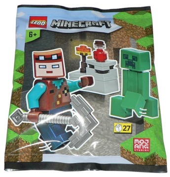 LEGO 662204 - MINECRAFT - GÓRNIK + CREEPER