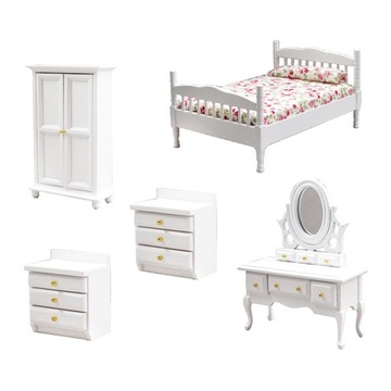 Mini Doll House Zestawy do sypialni 1:12