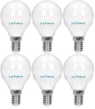 Żarówka E14 kulka LED 3W = 25W 270 lm ciepła 3000K