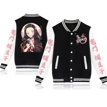 Demon Slayer Jacket Baseball Uniform Hoodie Sweats