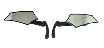 БРИТВА ЧЕРНАЯ МАТОВАЯ МЕТАЛЛИЧЕСКИЕ ЗЕРКАЛА CHOPER CUSTOM