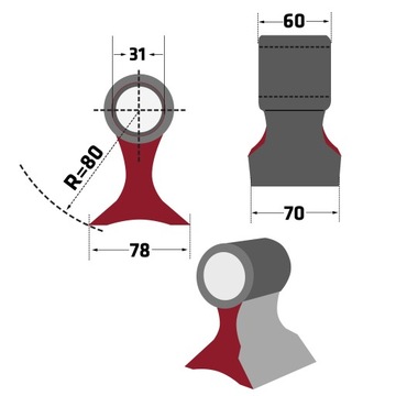 Газонокосилка молотковая цеповая SEP-55 Seppi M. FORST