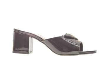 ELEGALKIE KLAPKI na SŁUPKU 3053 Black r.39