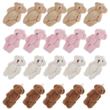 MINI PLASZAKI MIĘKKI MIŚ MAŁA POKALIZACJA 20 SZT
