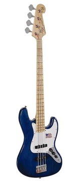 Gitara Basowa SX SJB-75 TBU Jazz Bass niebieski