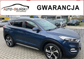 Hyundai Tucson III SUV 1.7 CRDi 141KM 2017 Hyundai Tucson 1.7D 141KM Autom.Led Navi Kam Skora4xGrzane Org.Lakier Fakt