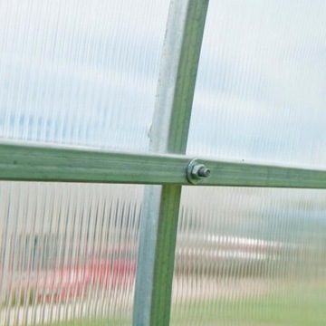 Szklarnia łukowa Estreya 3x10m z POLIWĘGLANU 6mm p20x20mm