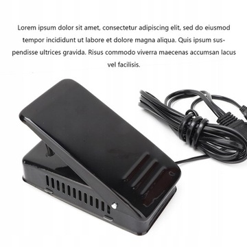 Швейный двигатель и педаль швейной машины мощностью 100 Вт.