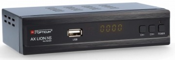 ДЕКОДЕР-ТЮНЕР DVB-T/T2 и DVB-C OPTICUM AX LION NS