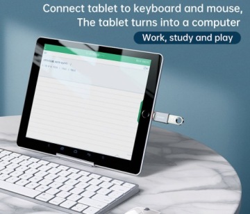 Lightning 8-контактный iPhone iPad — адаптер USB-A 3.0 OTG