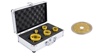 Алмазная коронка VEVOR, лезвие 20-68 мм