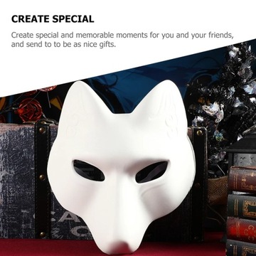 Fox Mask Therian Gear Маски для взрослых 2 шт.