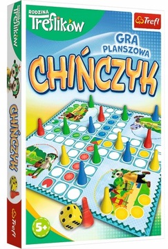 GRA PLANSZOWA CHIŃCZYK RODZINA TREFLIKÓW 5lat+