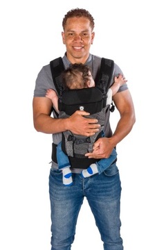 NOSIDEŁKO ERGONOMICZNE TERRA NOVA BLACK DOOKY