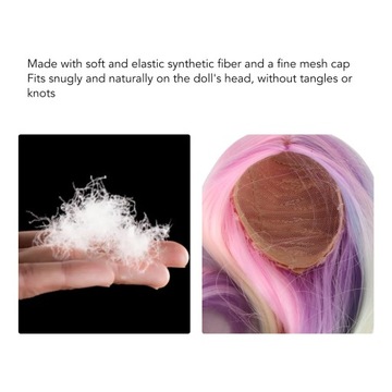 ПАРИК РАДУГА ДЛЯ КУКЛЫ БАРБИ