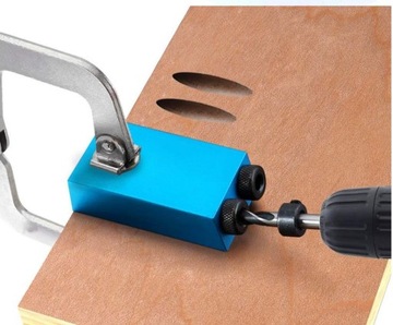 SZABLON PRZYRZĄD DO POŁĄCZEŃ NIEWIDOCZNYCH UKRYTYCH ZESTAW WIERTEŁ 18 EL