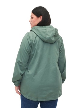 PŁASZCZYK KURTKA PARKA ZIZZI PLUS SIZE 606C 56