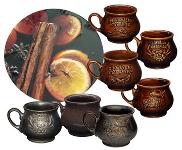 Керамическая кружка для глинтвейна Елень