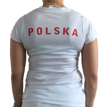 Koszulka Dziecięca Kibica Reprezentacji Polski Polska 12/158cm