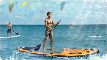 Deska SUP do pływania pompowana Paddle Aquasurf 320cm + wiosło i pompka