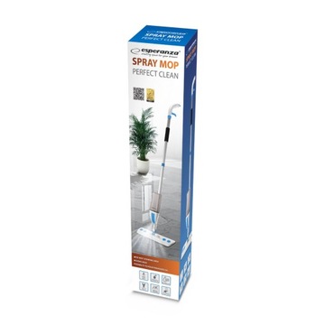 ДЛИННАЯ ПЛОСКАЯ ШВАБРА ДЛЯ МЫТЬЯ ПОЛА С РАСПЫЛИТЕЛЕМ 600мл ВСТАВКА ИЗ МИКРОФИБРЫ