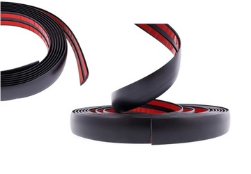 Listwa samoprzylepna dekoracyjna ozdobna CZARNA MAT 26 mm - 5metrów 26mm/5m