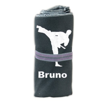 Prezent dla karateki box ręcznik szybkoschnący