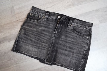 Szara spódniczka jeansowa mini Levi's M S