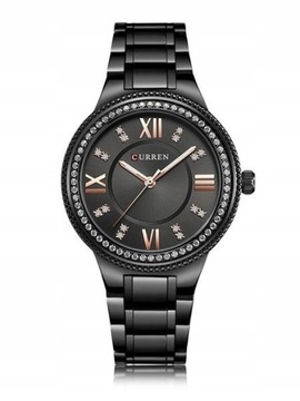 ZEGAREK DAMSKI CURREN + BOX CZARNY