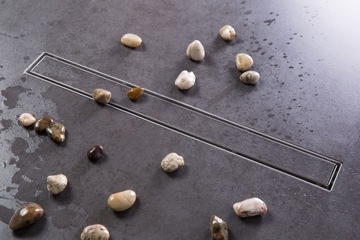 ЛИНЕЙНЫЙ СЛИВ 2в1 ЗОЛОТО BRUSHED для плитки 80 см