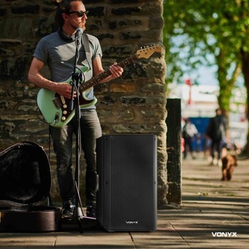 Большая мобильная колонка 15 дюймов, 1000 Вт BT, 2 микрофонных аккумулятора