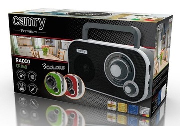 ПОРТАТИВНОЕ КУХОННОЕ РАДИО НА БАТАРЕЕ AM/FM NETWORK CR1140