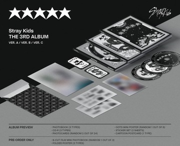 {{{ STRAY KIDS - 5-STAR (CD ФОТОКНИГА) / ВЕР. Б