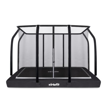 Virtufit Батут вкопаний для вкопування з сіткою безпеки 213 x 305 см