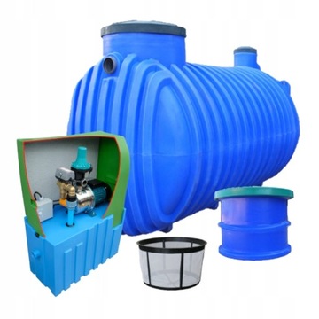 ZBIORNIK 4000L CENTRALA DESZCZOWA SPECIAL