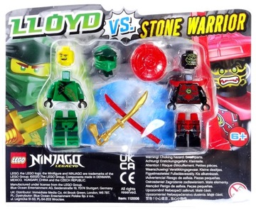 LEGO FIGURKA LLOYD VS KAMIENNY WOJOWNIK STONE WARRIOR NJO490 NJO507 112006