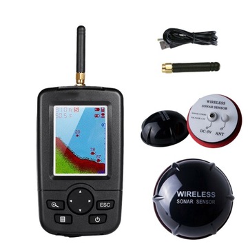 Рыболовный эхолот Эхолот SONAR для лодки-приманки - БЕСПРОВОДНОЙ