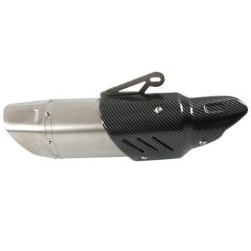 51 мм/2 дюйма волокно в стиле выхлопной трубы мотоцикла