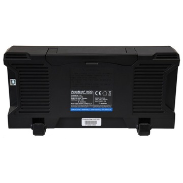 2-канальный цифровой осциллограф PeakTech 1400, 5 МГц, 100 MS/s