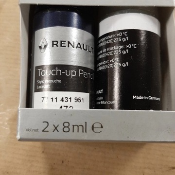 ПОДРАЖИВАНИЕ ПОКРАСКИ TE472 472 Оригинал RENAULT OE