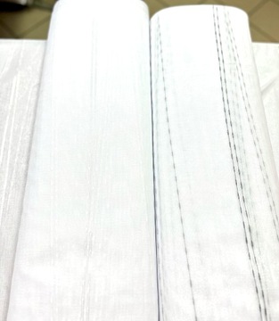 На метр Фон Длинная Штора Белая Вспышка Полосы Серая Высота 310 см