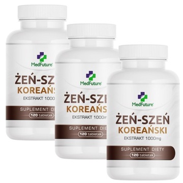 ŻEŃ-SZEŃ KOREAŃSKI koncentracja EKSTRAKT 360 tab.