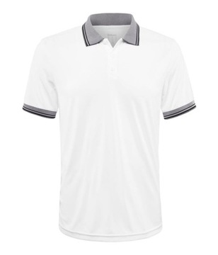 KOSZULKA MĘSKA WILSON TEAM SOLID POLO WHITE S