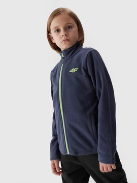 BLUZA POLAROWA CHŁOPIĘCA POLAR DZIECIĘCY CIEPŁY 4F JUNIOR r. 164