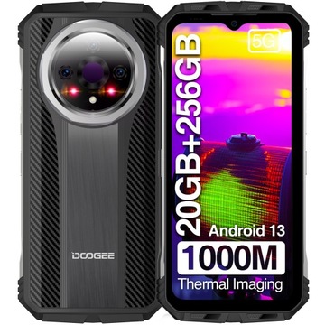 DOOGEE V31GT SREBRNY 12+8/256 10800mAh 120Hz