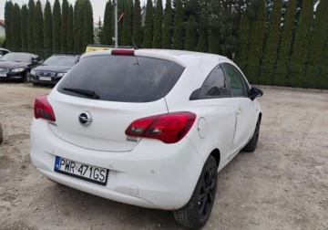 Opel Corsa E Hatchback 3d 1.2 Twinport 70KM 2015 Opel Corsa 2015r, 1.2 Benzyna. Uszkodzony. Poobijany. Jezdzi. 1.2 Benzyna, zdjęcie 3