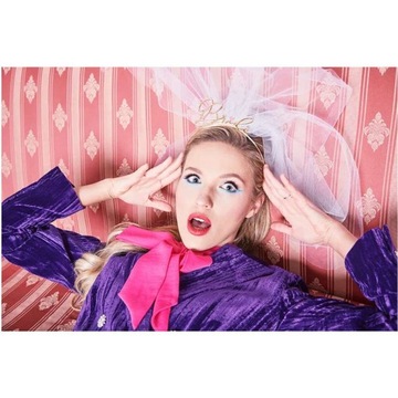 ОБОДКА НА ГОЛОВУ НЕВЕСТЫ, НЕВЕСТА С ФАТОЙ, белый, BRIDE PARTY