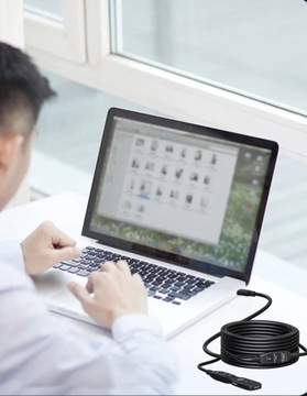 АКТИВНЫЙ УДЛИНИТЕЛЬ КАБЕЛЬ USB 3.0 10 м