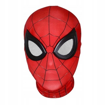 MASKA SPIDER-MAN PAJĄK MATERIAŁOWA KOSTIUM COSPLAY DLA DOROSLY