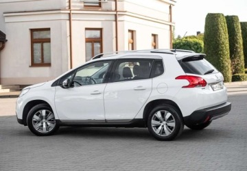 Peugeot 2008 I SUV Facelifting 1.6 BlueHDi 99KM 2016 Peugeot 2008 1.6eHDI 100KM Allure Perla Skora Ledy Navi Alu Full 1.6, zdjęcie 9